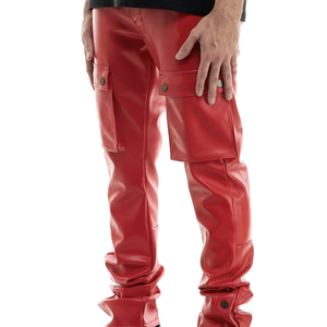 กางเกงขาสั้นลำลองหนังคุณภาพสูงสำหรับผู้ชาย ผลิตจากวัสดุที่เป็นมิตรต่อสิ่งแวดล้อม ระบายอากาศได้ดี ขายส่ง ผลิตในปากีสถาน - Product Image 4