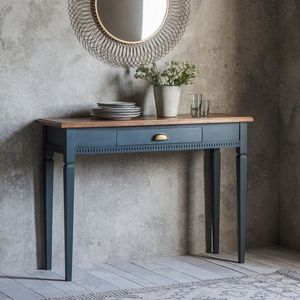 Classic Wooden <b>Console</b> <b>Table</b> With Carved Legs For Hotel Lobby Entryway Hallway Home Decoration - Product Image 5