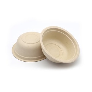 Contenedor Redondo Desechable de Bagazo de 500ml con Tapa, Ecológico, Biodegradable, para Alimentos, Precio al por Mayor - Product Image 5