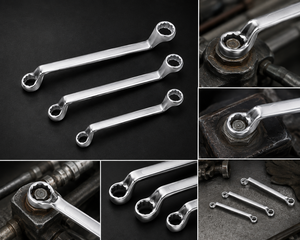 ประแจหกเหลี่ยมสองด้านแบบหนัก |   เหล็กโครเมียมวาเนเดียม - Product Image 2