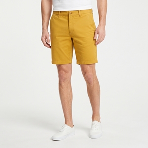 Handcrafted Bolster Industry <b>Men's</b> <b>White</b> 100% Cotton Solid Front Logo Breathable Pull-On <b>Shorts</b> - Product Image 5