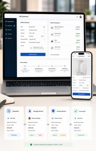 Plataforma de gestión de gastos para realizar el seguimiento, gestión, aprobación y análisis de los gastos empresariales con informes y controles en tiempo real. - Product Image 2