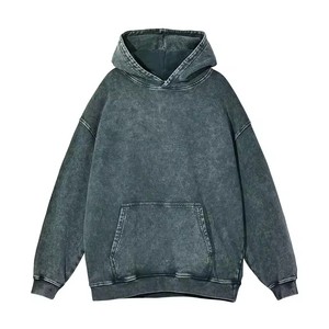 High Quality Eco-Friendly Lightweight Breathable Polyester/Cotton Fleece Double-Layer Oversized Pullover Hoodie <b>Long</b> Autumn - Product Image 3