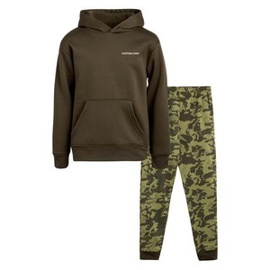 Sudaderas con Capucha de Alta Calidad para Hombre y Pantalones Deportivos con Diseño de Camuflaje, Tallas Grandes, Bordado Personalizado, Logotipo con Impresión Digital, Conjuntos Deportivos 100% Algodón - Product Image 1