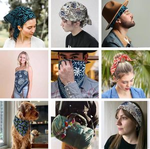 Fashion Design Women Best Flower Printed Bandana Women <b>Head</b> Scarf Silk Satin <b>Head</b> Women Bandanas Silk <b>Wrap</b> Scarves - Product Image 5