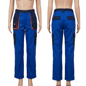 Men's and Womens <b>Pants</b> 280GSM Cotton Poly Twill Safety <b>Work</b> <b>Pants</b> Panel <b>Cargo</b> Trousers Reflective Tape Print Custom Logo Printed - Product Image 3