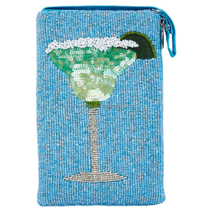 Bolsa Impermeable para Teléfono con Correa Cruzada - Estilo Vintage con Cuentas de Estrella de Mar, Tema Oceánico, Bolsa de Lentejuelas Hecha a Mano, Ecológica, Esencial para la Playa en Verano - Product Image 4
