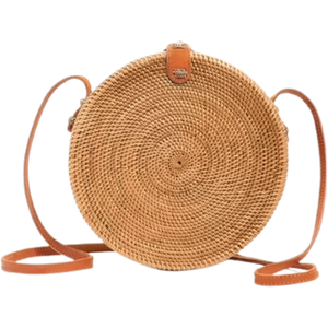 Sacs en rotin vietnamien de haute qualité en gros, sacs en rotin faits à la main, sacs en rotin de créateur, usine du Vietnam, prix bas, OEM - Product Image 1