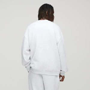 Sweat-shirt à capuche uni unisexe, style hip-hop, surdimensionné, tendance, sweat-shirt pour homme - Product Image 2