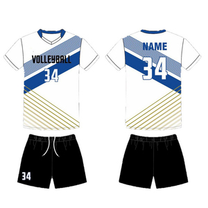 Sportwear New Arrival Design Sublimation Volleyball Jersey <b>Men</b> Customized Quick Dry Stretchable 100% Polyester Uniform - Product Image 4