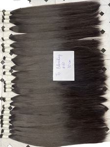 Cabello humano a granel de color personalizado 100% cutícula cruda alineada proveedor mayorista - Product Image 2