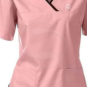 Tenues d'infirmiers pour hommes 2025, uniformes d'hôpital en denim extensible, ensembles de blouses de travail de haute qualité avec couleurs personnalisées - Product Image 4