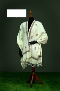 Colección de Lujo 2023, Dupatta de Algodón Indio-Pakistaní, Tejido Pesado, Diseño Moderno, Última Moda, Vestido Formal e Informal para Fiestas - Product Image 3