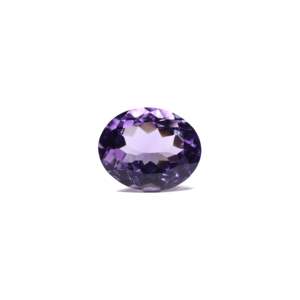 Certified Natural Amethyst 9.85 Carat Heart Cut Faceted Loose Gemstone for Fine Jewelry - Product Image 1