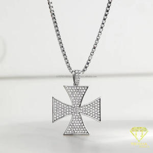จี้เครื่องประดับดีไซน์เนอร์สไตล์ฮิปฮอปสุดหรูหรา พร้อมดีเทลแบบ Iced Out - Product Image 4