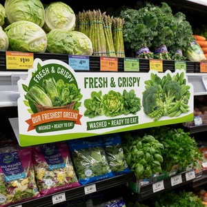 PVC Supermarket <b>Shelf</b> Talker Waterproof Bpa Free Convenient Retail Product Promotion Advertising Display Card - Product Image 4