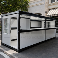 Kiosque Modulaire Préfabriqué Pliable Type Z pour Magasin Conteneurisé – Installation Rapide, Boutique Éphémère, Stand Commercial Portable, Conception Personnalisée