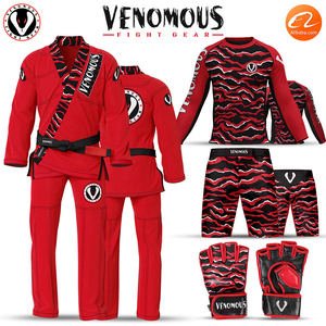 Rashguard personnalisé imprimé motif Viper Tigre Rouge Venimeux, manches longues, rouge et noir, sublimation, Spandex Polyester, séchage rapide, unisexe - Product Image 6