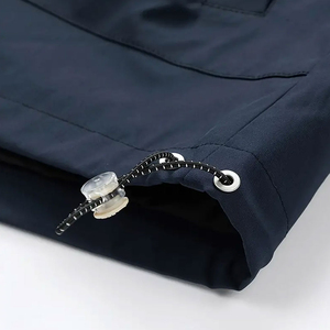 Veste coupe-vent personnalisée pour homme, vente en gros, veste de sport décontractée, veste légère résistante au vent, vêtements pour homme - Product Image 3