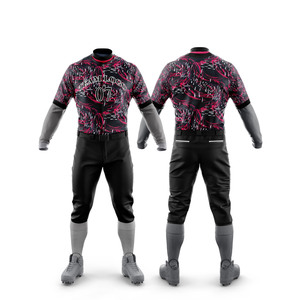 High Quality <b>Material</b> Made Baseball Uniforms Set Custom Name and Logo Printing Baseball Uniforms Set For Men - Product Image 4