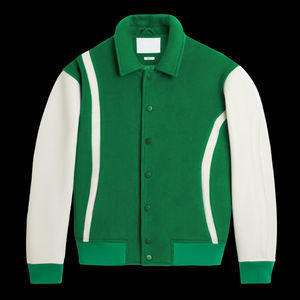 Vestes universitaires décontractées en non-tissé à boutons pour l'automne-hiver, style streetwear, vente en gros, fabricants, meilleure qualité à bon prix - Product Image 1