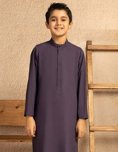 Nueva ropa modesta, traje tradicional islámico Thobe para niños, vestidos elegantes de largo completo para todas las religiones por AA IMPEX - Product Image 3