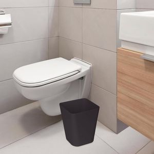 Cestino per Rifiuti Color Caffè da 1,8 Galloni, Piccolo Contenitore per Bagno, Lavanderia, Cucina, Ufficio - Product Image 3