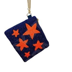 Accesorio de billetera con bolsa de monedas con cuentas de semillas Hippie saladas hermosas y de moda con características únicas - Product Image 1