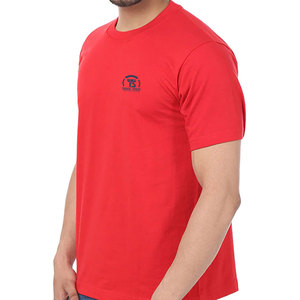 Camiseta de Cuello Redondo de Estilo Urbano, Ecológica y Transpirable, 100% Algodón, con Logotipo Personalizado Estampado, para Hombre, Último Estilo, Nuevo Diseño - Product Image 2