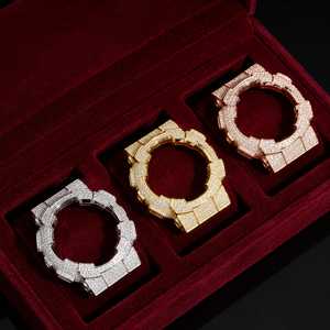 Fully Iced Out Moissanite Diamond <b>Watch</b> Bezel For GA110 <b>Men</b> Women Hip Hop Jewelry <b>Gold</b> Rose <b>Gold</b> Silver - Product Image 6