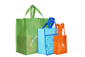 Usine du Vietnam sac non tissé réutilisable écologique personnalisé Rpet promotionnel vêtements épicerie sacs à provisions en tissu non tissé - Product Image 4