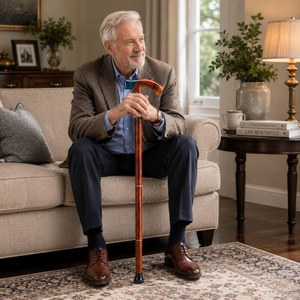 Exclusive Resin Design Wooden <b>Walking</b> Cane Best Quality Luxury Design Mobility Stick for Men Everyday Outdoor <b>Walking</b> Wholesale - Product Image 6