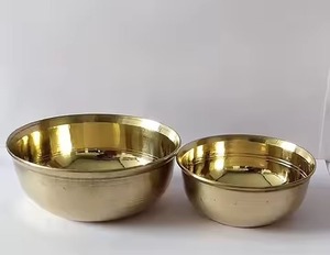 Tazón de Servir de Metal Resistente, Tazón de Acero Inoxidable para Alimentos, Vajilla Moderna para Cocina y Comedor, Plato para Servir Ensaladas y Frutas, Uso Doméstico - Product Image 2