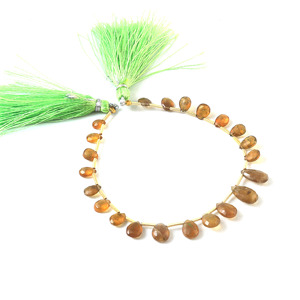 Apatita Natural Facetada en Forma de Pera, 4x6mm-9x12mm, Piedra de Nacimiento de Junio, Cuentas para Joyería, Venta al Por Mayor - Product Image 2