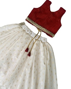 Conjunto de Lehenga Choli de Invierno para Niñas, Elegante, para Bodas, Fiestas de Cumpleaños, Navratri, Alta Calidad Premium - Product Image 1