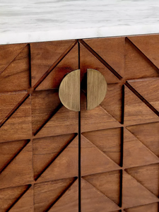 Armoire de rangement extensible multifonction en bois massif de style farmhouse pour salon et organisation hospitalière - Product Image 4