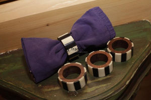 Anneau de serviette de table de luxe fait main, style campagnard, écologique, de qualité supérieure, pour décoration de table, idéal pour les cadeaux - Tradebyd - Product Image 4