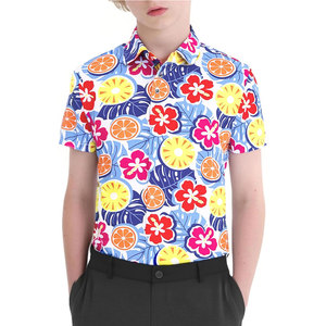 เสื้อโปโลกอล์ฟสำหรับวัยรุ่นสุดเท่ ระบายเหงื่อได้ดี แขนสั้น เสื้อผ้ากีฬากลางแจ้ง เสื้อผ้ากีฬาประสิทธิภาพสูง - Product Image 1