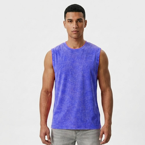 Gym Clothing Sleeveless Muscle Shirt Stringer Tank Top Fitness Basketball <b>Running</b> <b>Singlet</b> Quick Dry Breathable - Product Image 4
