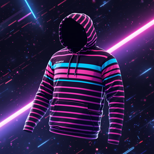 เสื้อฮู้ดแบบสวม Unisex ผ้าโพลีเอสเตอร์/ไนลอนเนื้อฟลีซ ทรงโอเวอร์ไซส์ สไตล์ลำลอง สตรีทแวร์ เสื้อแจ็คเก็ตมีฮู้ดสำหรับผู้ชายและผู้หญิง กันน้ำสำหรับฤดูหนาว - Product Image 2