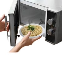 Assiettes jetables en bagasse végétale de qualité commerciale, biodégradables, empilables, pour la restauration et les événements