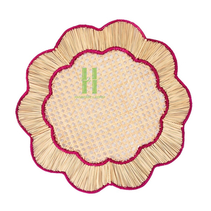 Napperons en cordon de papier artisanal incontournables, tailles personnalisables, variété de couleurs, pour la décoration de table de Noël, en provenance du Vietnam. - Product Image 6