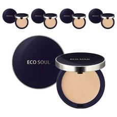 Poudre fixante pour maquillage Eco Soul Perfect Cover Pact 11g 21 Beige clair Pack de 5 pièces à prix réduit - Product Image 1