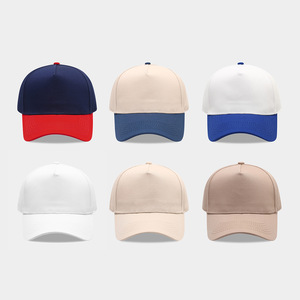 Casquettes de baseball personnalisées pour hommes et femmes, casquettes de sport avec logo brodé, 6 panneaux en sergé de coton, réglables, chapeau de soleil pour l'extérieur - Product Image 1