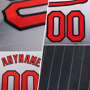 เสื้อเบสบอลแบบกำหนดเอง Yourteams 00 ลายเส้นพินสไตรป์ ระบายเหงื่อได้ดี สำหรับผู้ใหญ่ แขนสั้น สีไล่ระดับ - Product Image 4