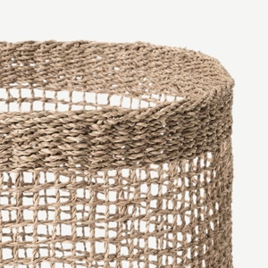 Top Selected Manufacturer Natural Seagrass <b>Storage</b> <b>Baskets</b> Wicker <b>Basket</b> for Clothing Toy Handmade From Vietnam - Product Image 2