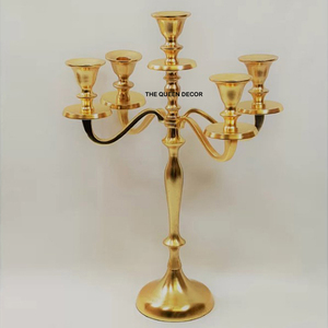 High Quality Black <b>Candelabra</b> with Premium Crystals for Home Wedding Party & Events Decoration Lighting Decoration - Product Image 2