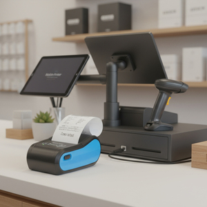 เครื่องพิมพ์ใบเสร็จความร้อนไร้สาย Sudex JP-M3 ขนาด 58 มม. เครื่องพิมพ์ใบเสร็จ POS แบบพกพาความเร็วสูงสำหรับธุรกิจค้าปลีก - Product Image 1