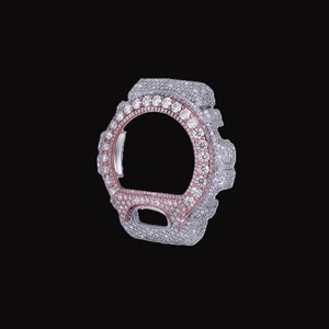 Luxury Street Style DW6900 Iced Out Mod Watch Heavy Steel <b>Case</b> Diamond Look Custom Timepiece Gshock watch - Product Image 3