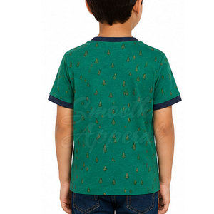 T-shirts pour enfants 100% coton, tissu polaire lavé et respirant, manches courtes, confortables pour l'extérieur et l'usage quotidien - Product Image 4